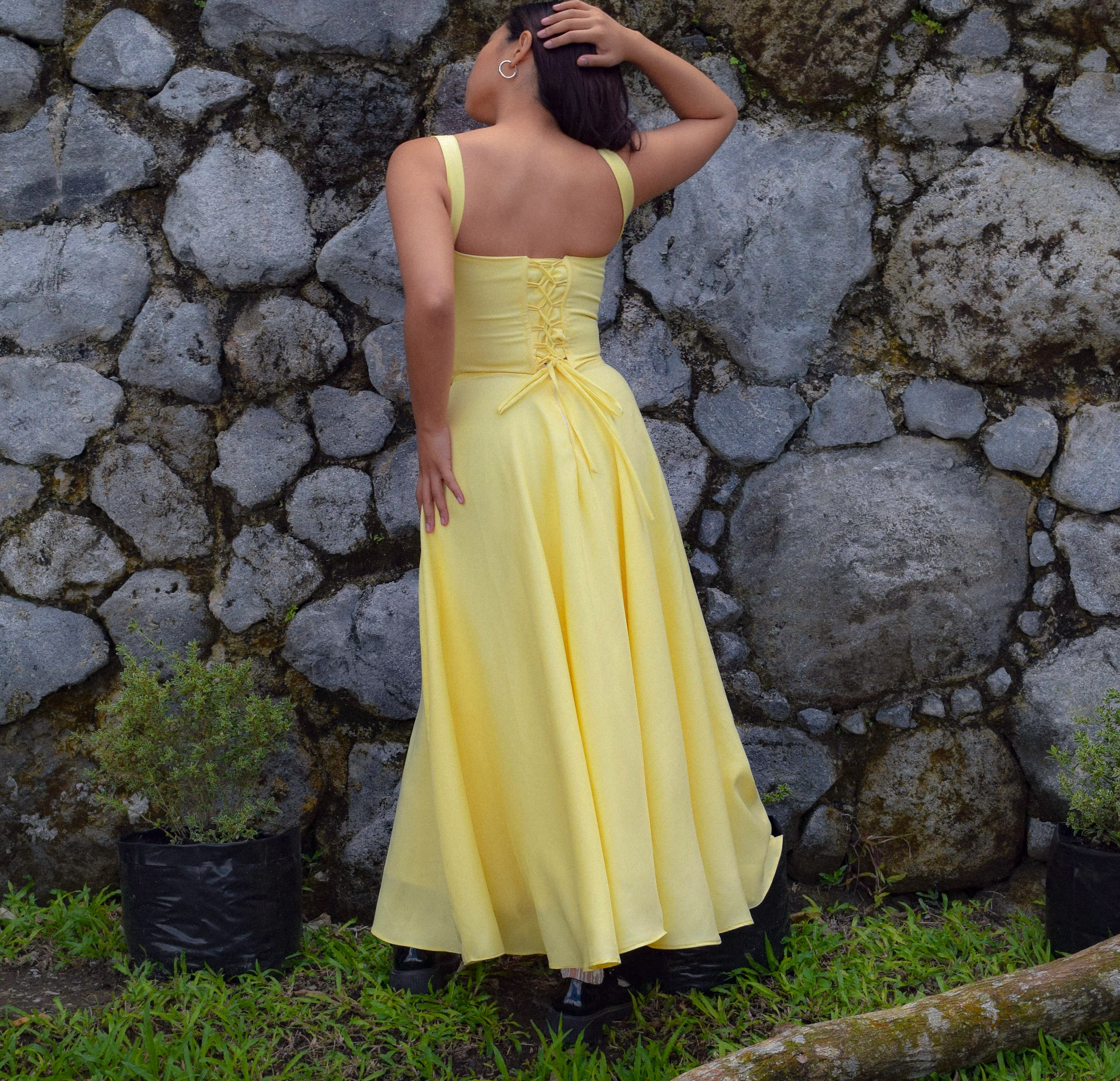 Maria Dress Yellow