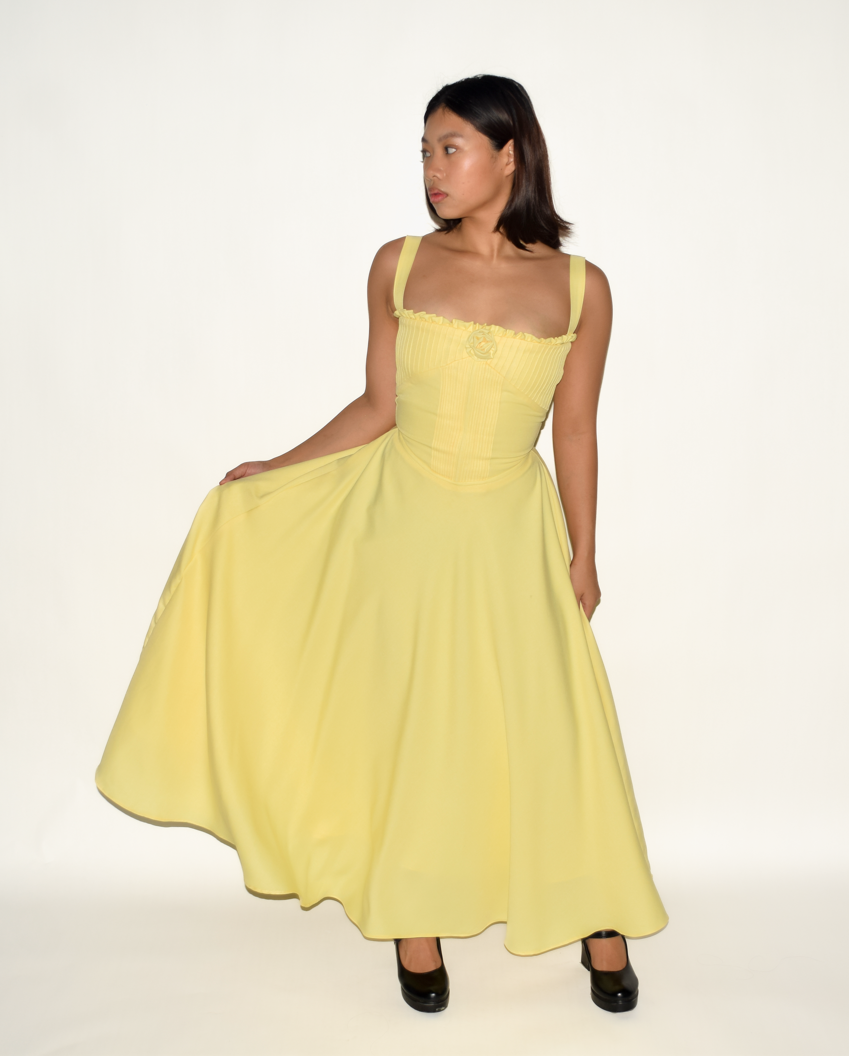 Maria Dress Yellow