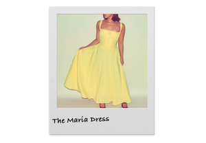 Maria Dress Yellow