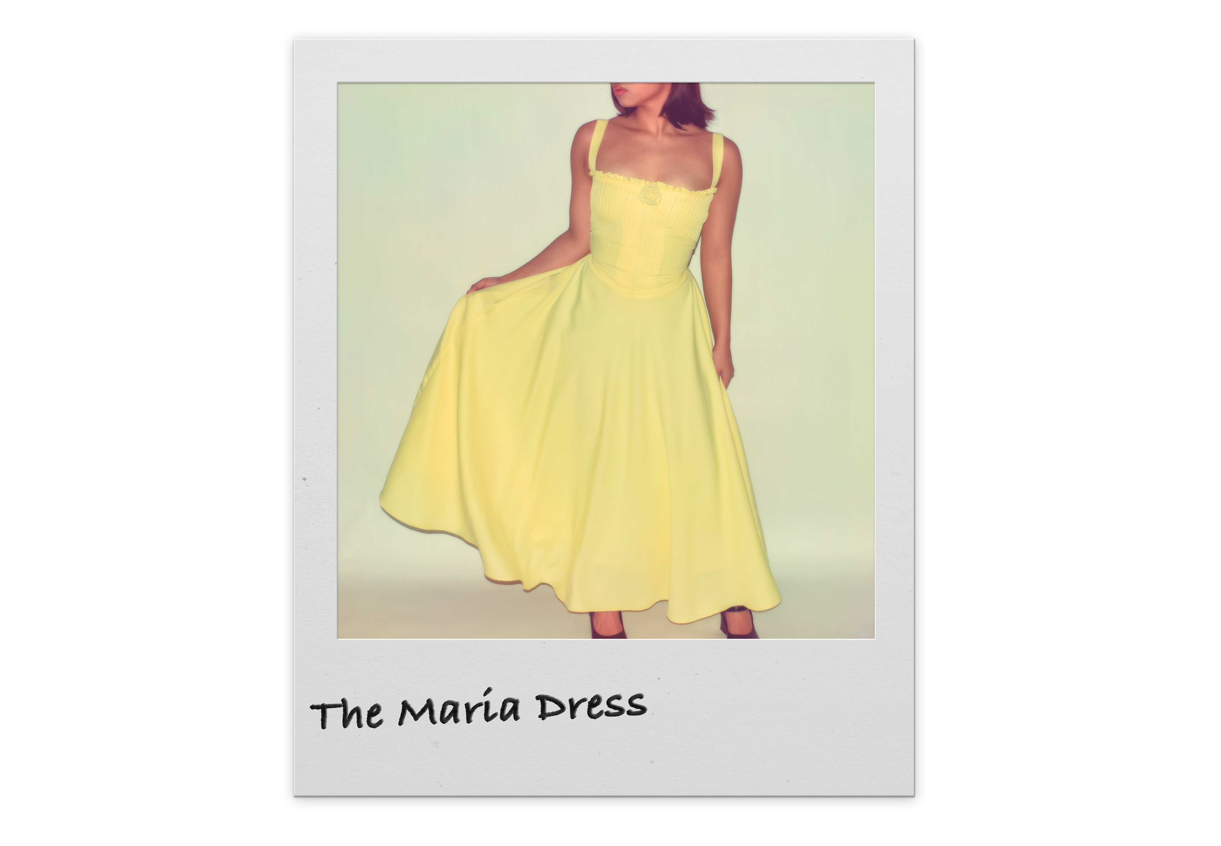 Maria Dress Yellow
